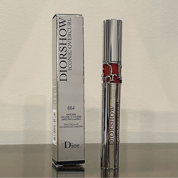 Dior Makeup Diorshow Iconic Overcurl Mascara Shade 664 Brique Red